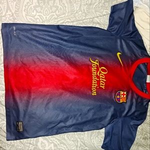 Nike Youth Barcelona Home Jersey